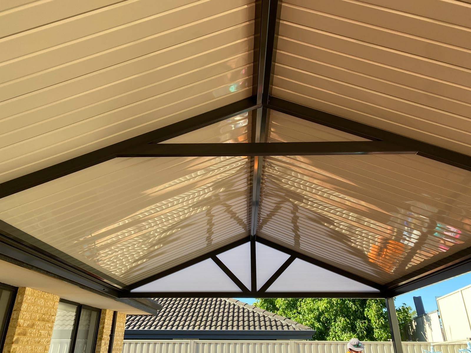 Gable & Flat Roof Combination Patios Perth | Free Quote | Abel Patios